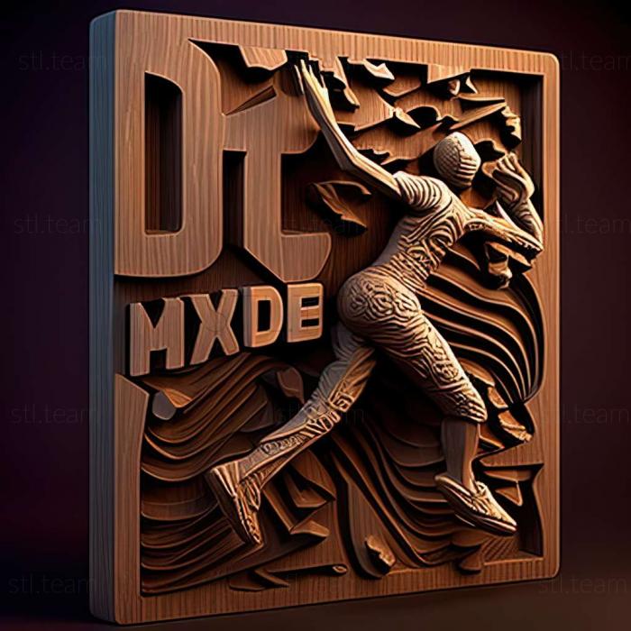 3D model JuDance 2016 game (STL)